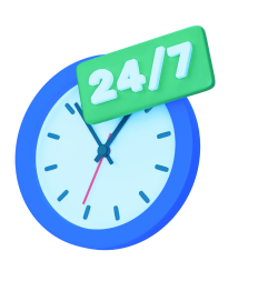Часы 24/7